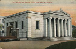 The Lodge at Bunker Hill Charlestown, MA Postcard Postcard Postcard