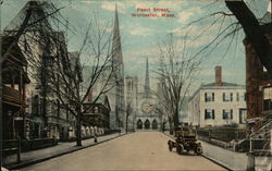 Pearl Street Worcester, MA Postcard Postcard Postcard