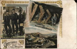 Greetings from the Coal Region Postcard