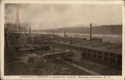 National Conduit & Cable Co. Plant Hastings-on-Hudson, NY Postcard Postcard Postcard