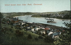 Island Queen from Eden Park Cincinnati, OH Postcard Postcard Postcard