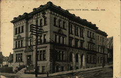 Omaha Club Building Nebraska Postcard Postcard Postcard