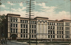 N.Y., N.H. and H. R. R. Office Bldg. Postcard