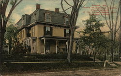 Home of Hannibal Hamlin, Vice President of United States Bangor, ME Postcard Postcard Postcard