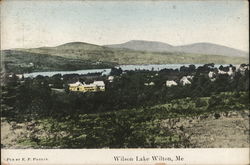 Wilson Lake Wilton, ME Postcard Postcard Postcard