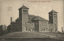 The Auditorium East Northfield, MA Postcard Postcard Postcard