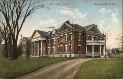 Old Ladies Home Springfield, MA Postcard Postcard Postcard