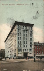 Bay State Building Lawrence, MA Postcard Postcard Postcard