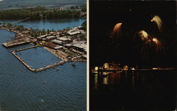 Indiana Beach, Lake Shafer Monticello, IN Postcard