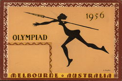 Olympiad 1956 Melbourne, Australia Postcard Postcard Postcard