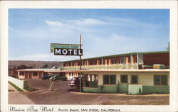 Mission Bay Motel Postcard