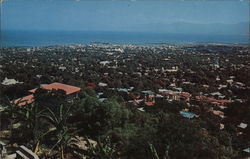 City as seen from Desprez Postcard