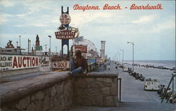 Boardwalk Daytona Beach, FL Postcard Postcard Postcard