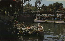 Adventureland Boat Postcard