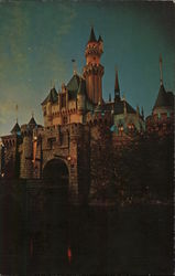 Sleeping Beauty Castle Postcard