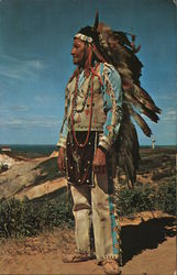 Chief Medicine Man Napoleon Madison Postcard