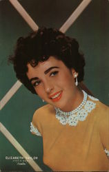 Elizabeth Taylor Postcard