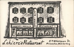 Lahiere's Restaurant Princeton, NJ Postcard Postcard Postcard