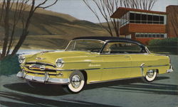 Plymouth Belvedere Sport Coupe 1954 Cars Postcard Postcard Postcard