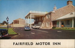 Fairfield Motor Inn Connecticut Postcard Postcard Postcard