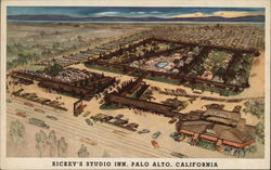 Rickey's Studio Inn Postcard