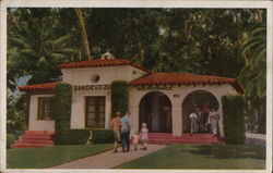 San Diego Zoo Main Entrance Postcard