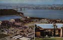 Treasure Island, Bay Bridge and Yerba Buena Island Postcard