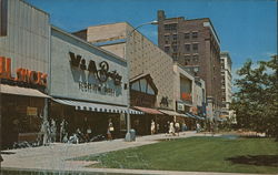 South Burdick Mall Kalamazoo, MI Postcard Postcard Postcard