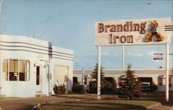 Branding Iron Auto Lodge Laramie, WY Postcard Postcard Postcard