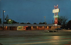 Duplex Motel Postcard