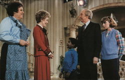 Nancy Reagan on Diff'rent Strokes Postcard