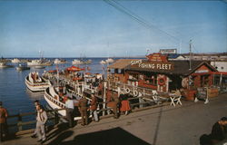 Sam's Fishing Fleet Monterey, CA Postcard Postcard Postcard