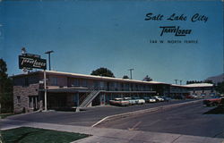 Salt Lake City TraveLodge Postcard