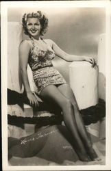 Lana Turner Postcard