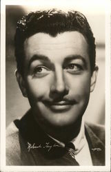 Robert Taylor Actors Postcard Postcard Postcard