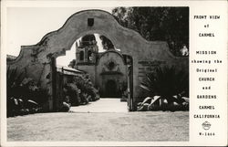 Carmel Mission Postcard