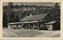 Tepee Lodge Postcard