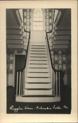 Ruggles House Staircase Columbia Falls, ME Postcard Postcard Postcard