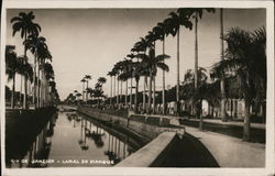 Canal do Mangue Rio de Janeiro, Brazil Postcard Postcard Postcard