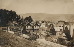 Bird's Eye View Looking East Donora, PA Postcard Postcard Postcard