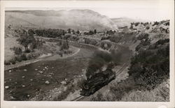 Narrow Gauge Train Near Durango, Colorado Railroad (Scenic) Postcard Postcard Postcard