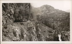 Narrow Gauge Tracks Near Silverton, Colorado Railroad (Scenic) Postcard Postcard Postcard