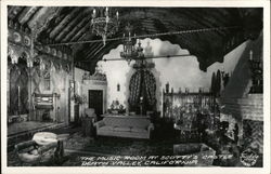 The Music Room at Scotty's Castle Postcard