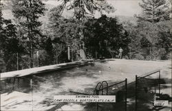 Swimming Pool, Camp Osceola, Barton Flats Angelus Oaks, CA Postcard Postcard Postcard