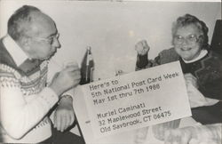 5th National Post Card Week Postcard