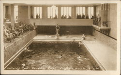 Swimming Pool, Cavalier Hotel Postcard