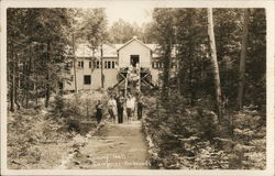 Dining Hall, Camp-of-the-Woods Speculator, NY Postcard Postcard Postcard