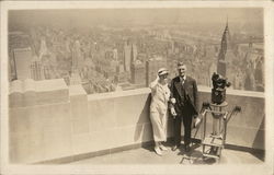 Empire State Building Observation Deck New York, NY Postcard Postcard Postcard