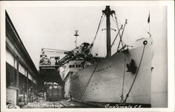 Puerto Barrios, SS Jamaica Postcard