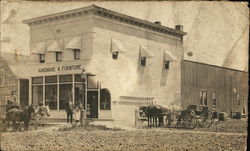 Frontier Hardware & Furniture Store Buildings Postcard Postcard Postcard